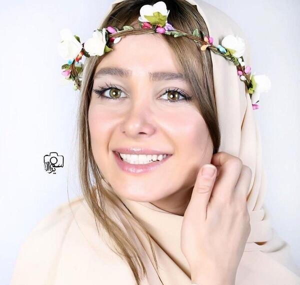عکس های با حجاب الناز حبیبی