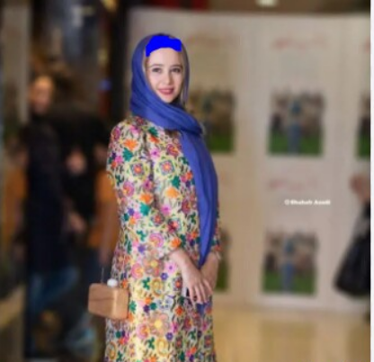 عکس های با حجاب الناز حبیبی