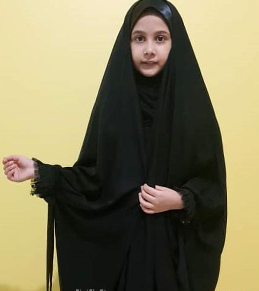 عکس حجاب زیبا با چادر کودکانه