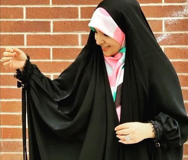 عکس حجاب زیبا با چادر کودکانه