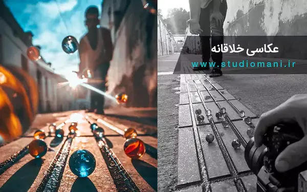 ایده برای گرفتن عکس هنری