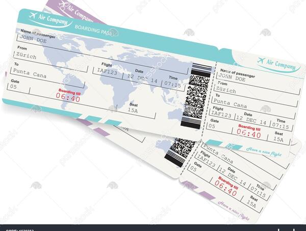 عکس پاسپورت با بلیط