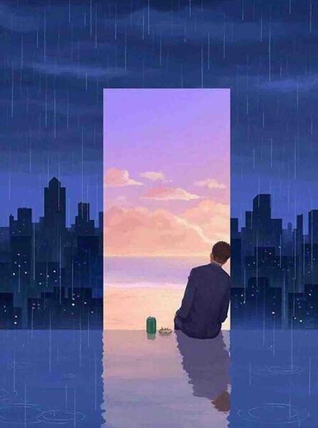 عکس پسر تنهایی برای پروفایل