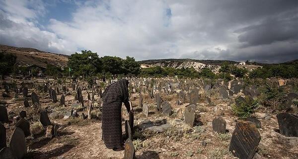 عکس های ترسناک قبرستان