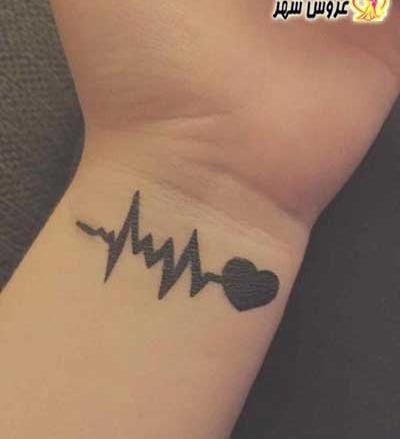 عکس تاتو تاج ساده