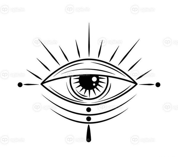 عکس طرح تاتو چشم