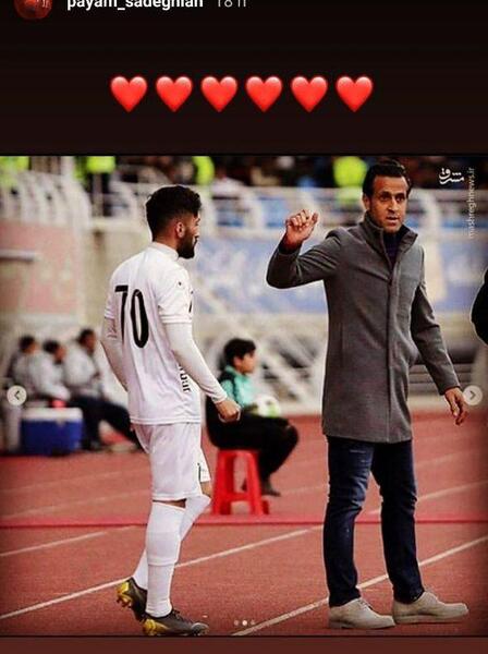 عکس فوتبالی تتلو