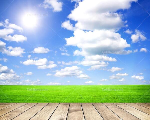 عکس تصویر زمینه آبی آسمانی