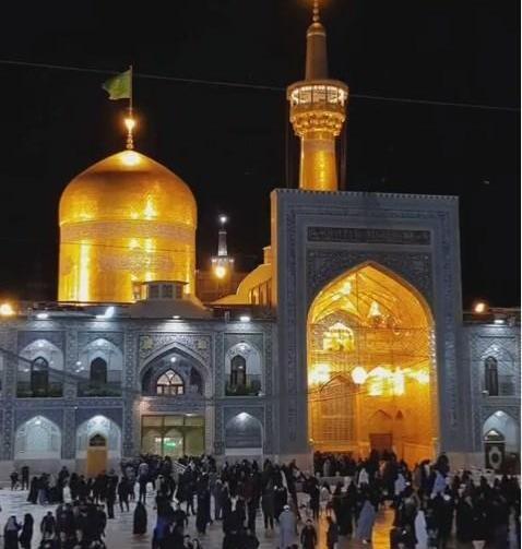 عکس تصویر زمینه از حرم امام رضا