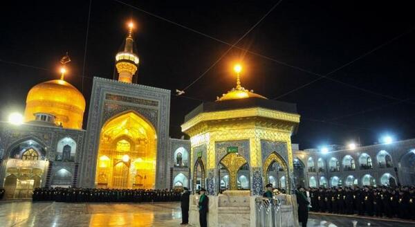عکس تصویر زمینه از حرم امام رضا