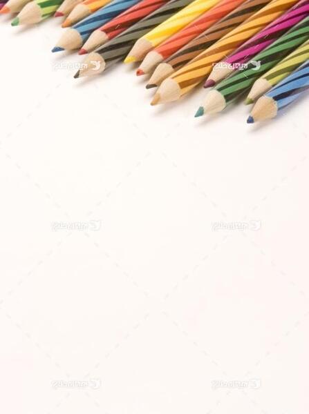 عکس مداد رنگی تصویر زمینه