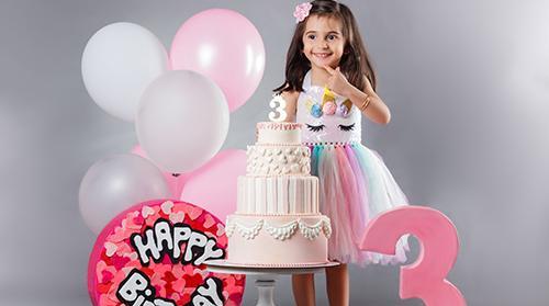 عکس تولد دختر 3 ساله