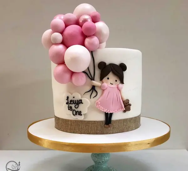 عکس مدل های کیک تولد دخترانه
