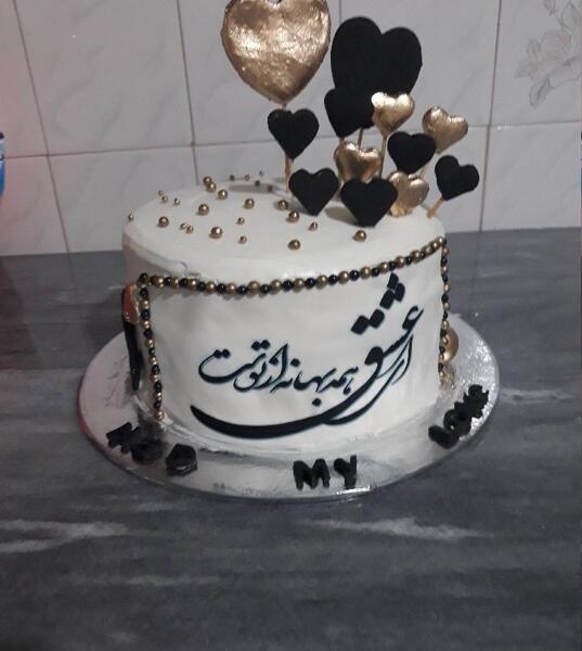 عکس کیک تولد برای برادر فوت شده
