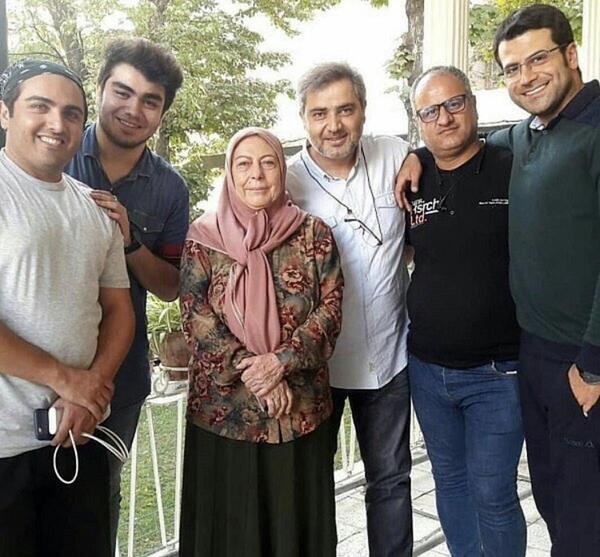 عکس جدید فرزندان ثریا قاسمی