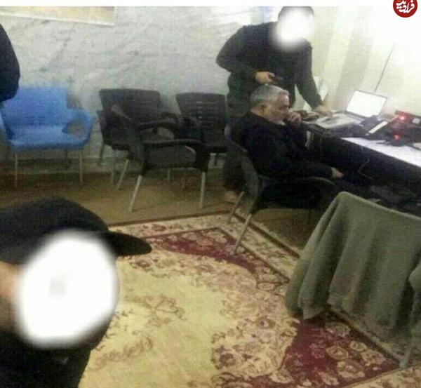 عکس جنازه حاج قاسم سلیمانی در بغداد