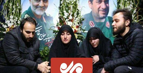 عکس جنازه ی سردار حاج قاسم سلیمانی