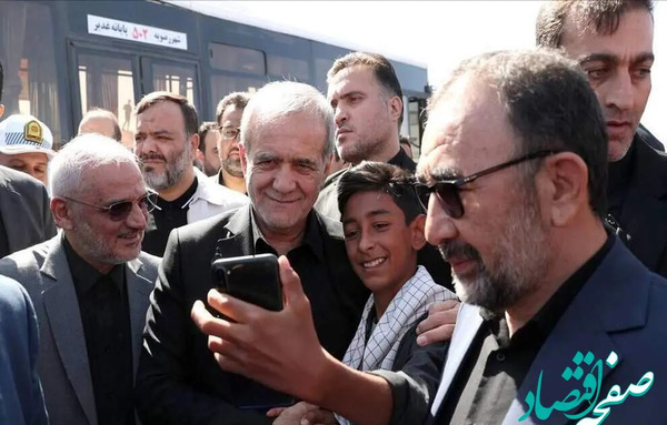 عکس جنجالی پزشکیان
