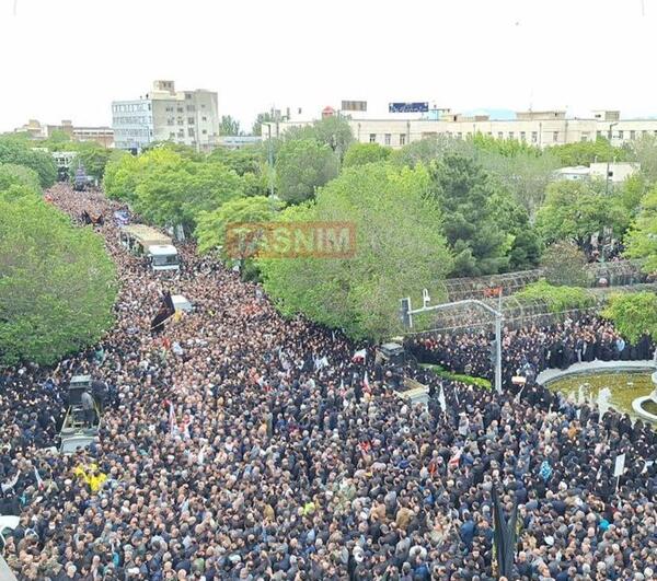 عکس چهره جنازه رئیسی