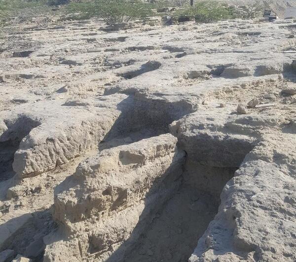 عکس های قبرستان جن ها در چابهار