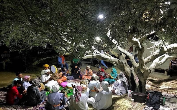 عکس مراسم جن گیری