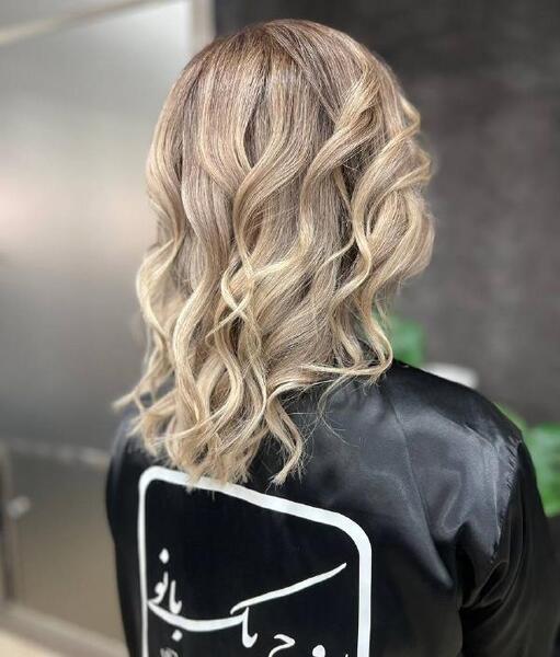 عکس موهای جو گندمی زنانه