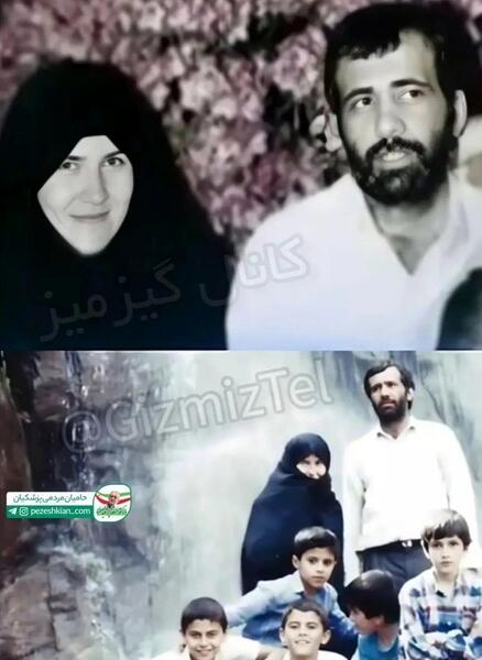 عکس های جوانی پزشکیان