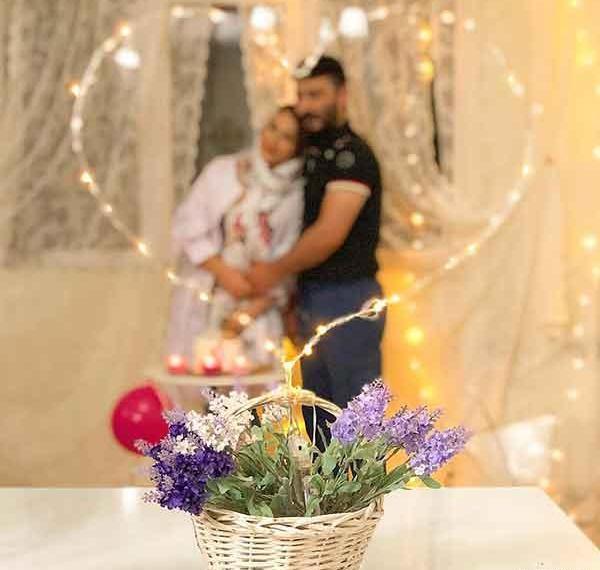 ایده عکس سالگرد ازدواج در اتلیه