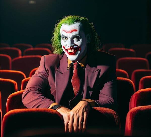 ترسناک ترین عکس جوکر