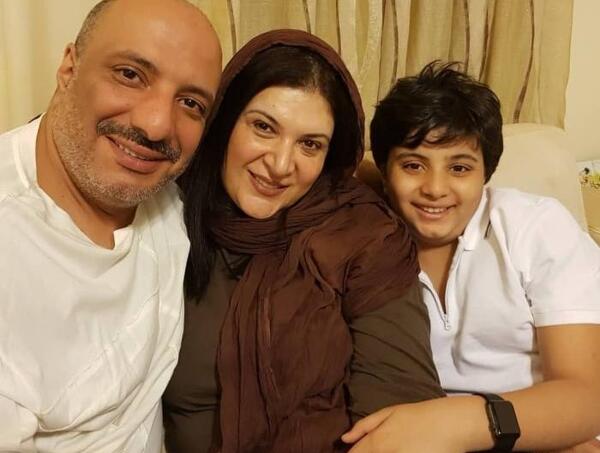 عکس از امیر جعفری و همسرش