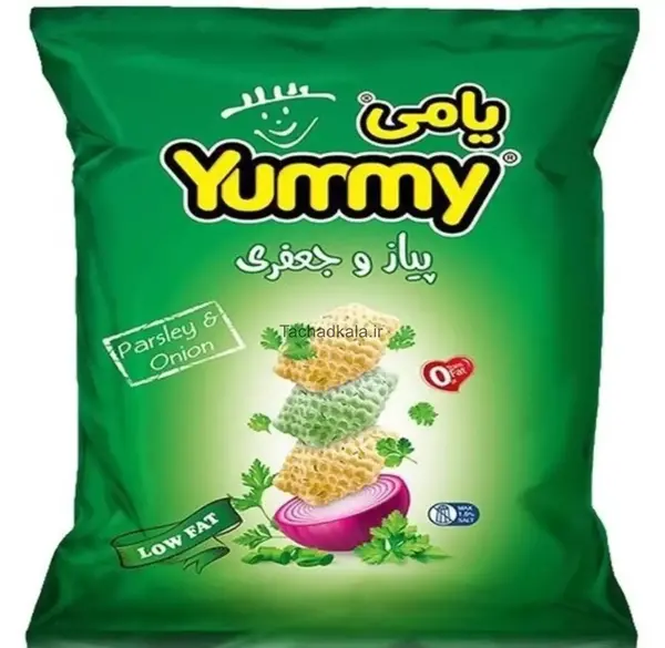 عکس پفک پیاز جعفری