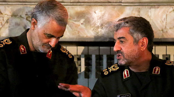 عکس جوانی سردار جعفری