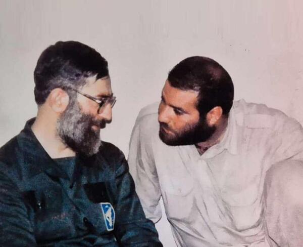 عکس جوانی سردار جعفری