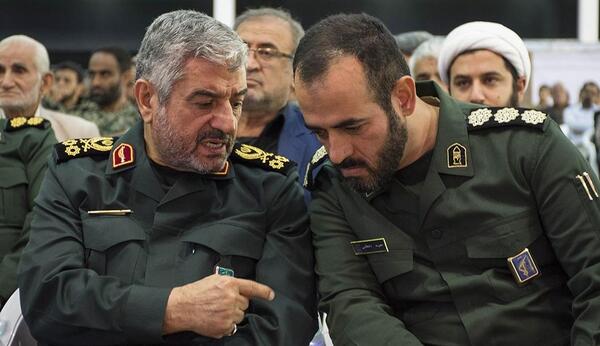 عکس جوانی سردار جعفری