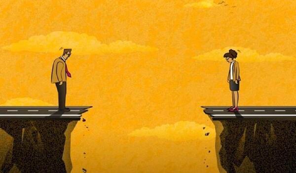 عکس کاریکاتور جدایی