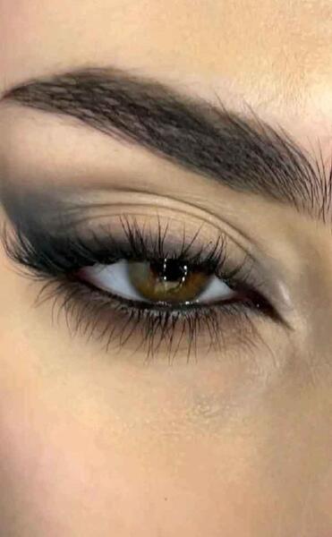عکس چشم ابرو مشکی طبیعی