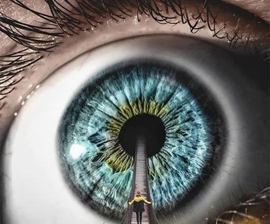 عکس چشم انسان با کیفیت بالا