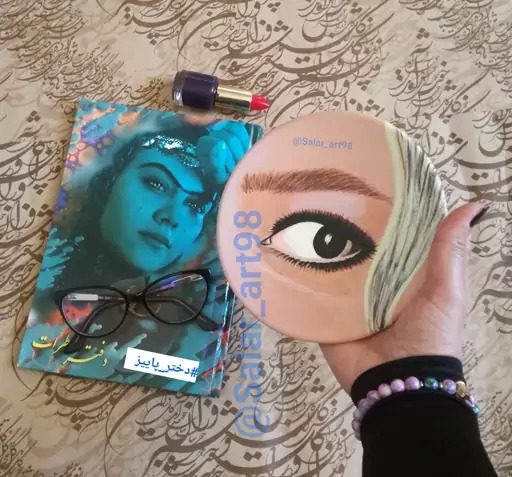 عکس چشم انسان نقاشی