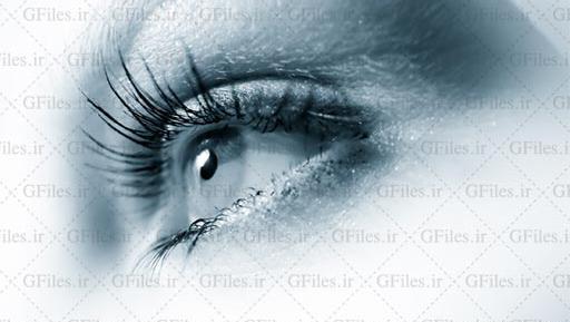 عکس چشم واقعی از نزدیک