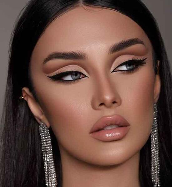 عکس چشم و ابرو ارایش شده