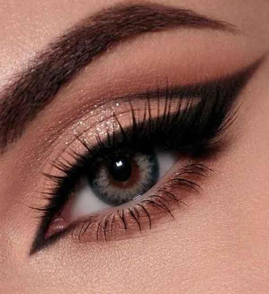 عکس چشم و ابرو ارایش شده