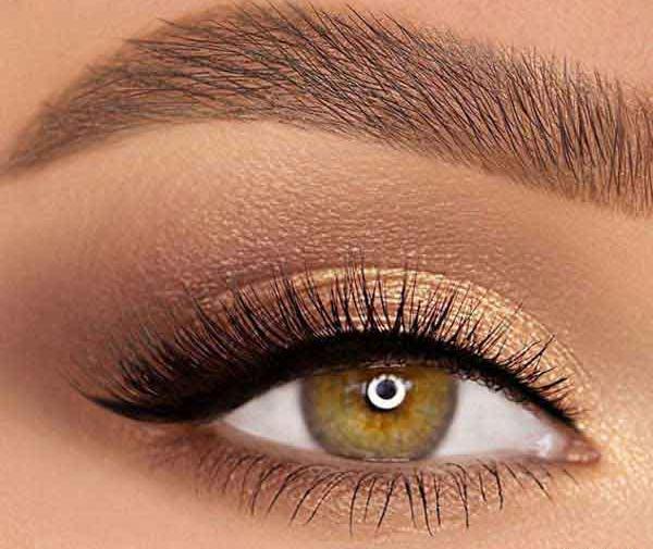 عکس چشم و ابرو ارایش شده