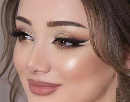 عکس چشم ارایش کرده زیبا