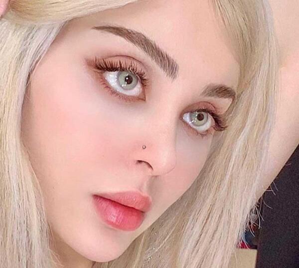 عکس چشم طوسی سبز
