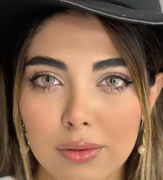 عکس چشم طوسی سبز