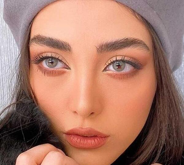 عکس چشم طوسی سبز
