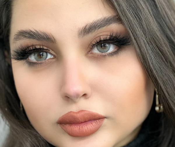 عکس چشم طوسی خاکستری