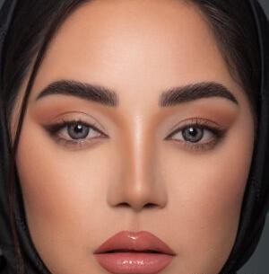 عکس چشم طوسی خاکستری