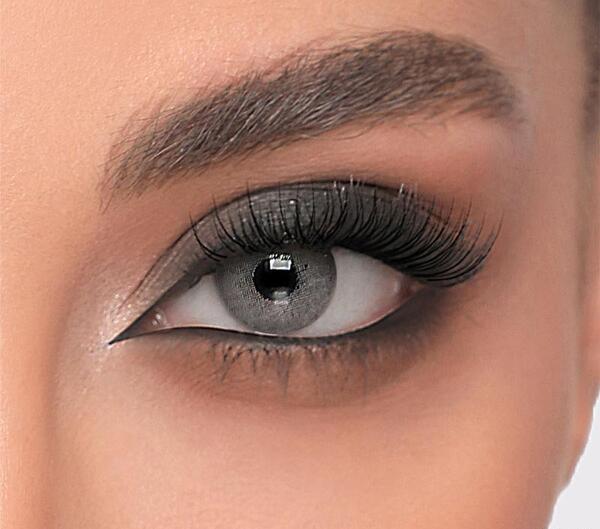 عکس چشم طوسی خاکستری