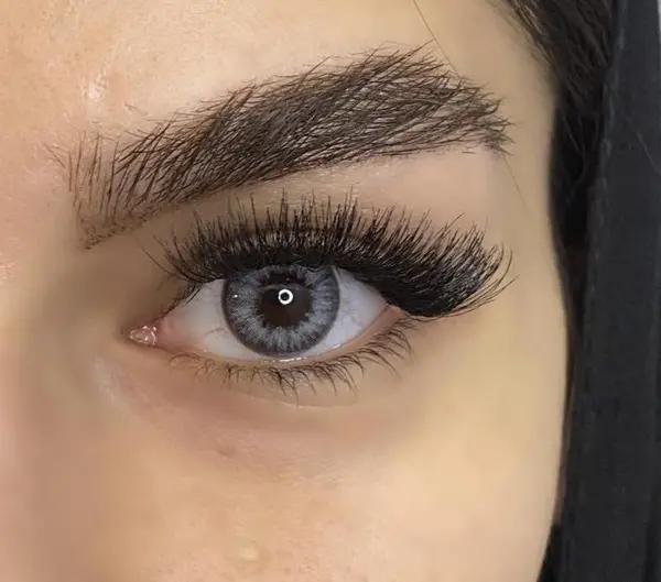عکس چشم طوسی خاکستری